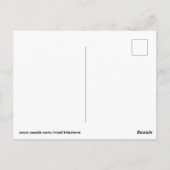 Briefkaart Swan (Achterkant)