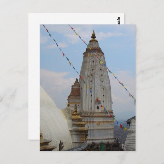 Briefkaart Swayambhunath (Voorkant / Achterkant)