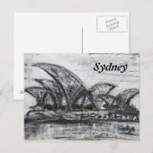 Briefkaart Sydney (Voorkant / Achterkant)