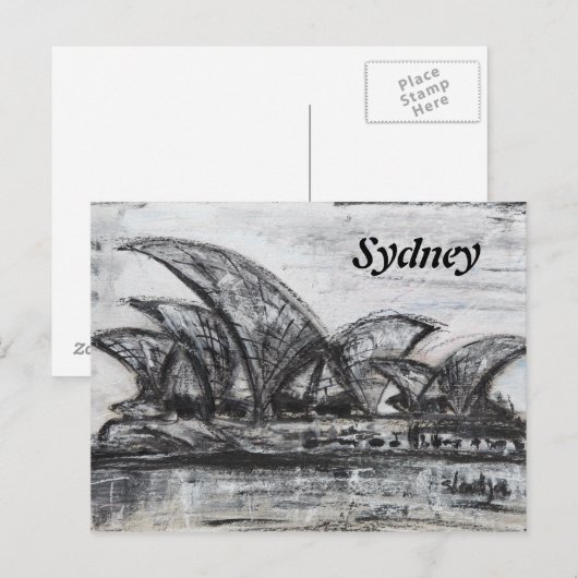 Briefkaart Sydney (Voorkant / Achterkant)