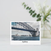 Briefkaart Sydney Harbour (Staand voorkant)