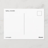 Briefkaart Sydney Harbour (Achterkant)