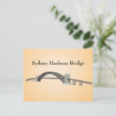 Briefkaart: Sydney Harbour Bridge Briefkaart (Staand voorkant)