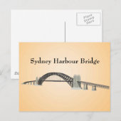Briefkaart: Sydney Harbour Bridge Briefkaart (Voorkant / Achterkant)