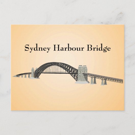 Briefkaart: Sydney Harbour Bridge Briefkaart (Voorkant)