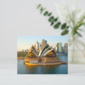 Briefkaart | Sydney Opera House Australië (Staand voorkant)
