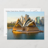 Briefkaart | Sydney Opera House Australië (Voorkant / Achterkant)