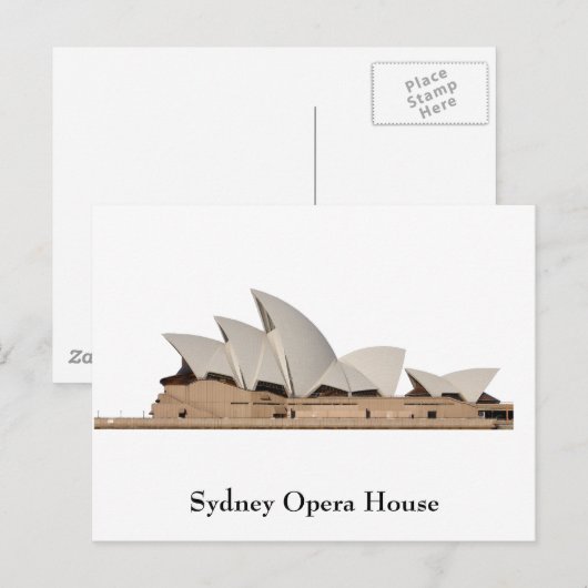 Briefkaart: Sydney Opera House: Briefkaart (Voorkant / Achterkant)