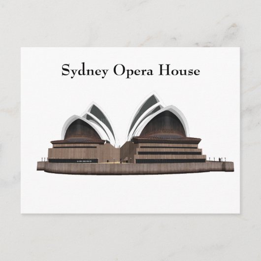 Briefkaart: Sydney Opera House Briefkaart (Voorkant)