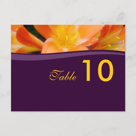 Briefkaart tabelnummer (Voorkant)