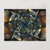 Briefkaart Tafelnummer pinwiel (Achterkant)