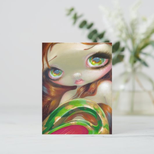 briefkaart "Tail of Mossy Gold" (Staand voorkant)