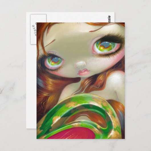 briefkaart "Tail of Mossy Gold" (Voorkant / Achterkant)