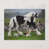 briefkaart "Tamlin and the Pups" (Voorkant)