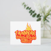 Briefkaart Tampere Hot Wings (Staand voorkant)