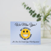 Briefkaart tandheelkundige afhandeling Benoeming H (Staand voorkant)