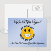 Briefkaart tandheelkundige afhandeling Benoeming H (Voorkant / Achterkant)