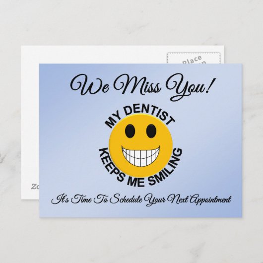 Briefkaart tandheelkundige afhandeling Benoeming H (Voorkant / Achterkant)