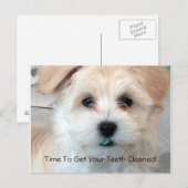 Briefkaart tandherinneringen (Voorkant / Achterkant)