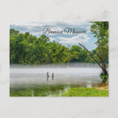 Briefkaart Taneycomo Summer Fog (Voorkant)