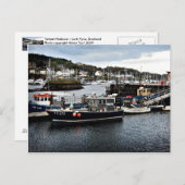 Briefkaart Tarbert Harbour (Voorkant / Achterkant)