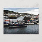 Briefkaart Tarbert Harbour (Voorkant)