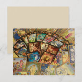 briefkaart tarotkaarten (Voorkant / Achterkant)