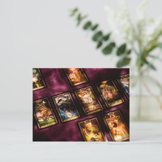 briefkaart tarotkaarten (Staand voorkant)