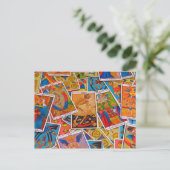 briefkaart tarotkaarten (Staand voorkant)