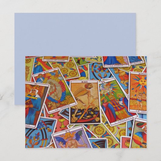 briefkaart tarotkaarten (Voorkant / Achterkant)