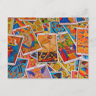 briefkaart tarotkaarten
