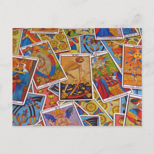 briefkaart tarotkaarten (Voorkant)