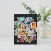 briefkaart tarotkaarten (Staand voorkant)