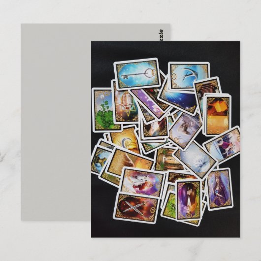 briefkaart tarotkaarten (Voorkant / Achterkant)