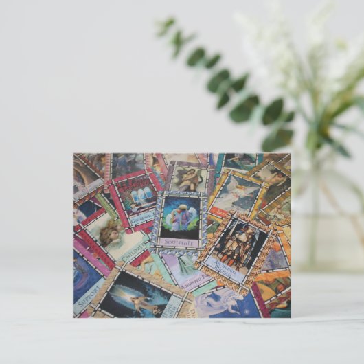 briefkaart tarotkaarten (Staand voorkant)