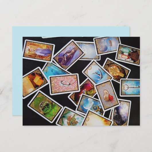 briefkaart tarotkaarten (Voorkant / Achterkant)