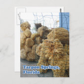 Briefkaart Tarpon Springs Sponges (Voorkant / Achterkant)
