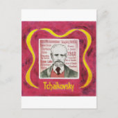 Briefkaart Tchaikovsky (Voorkant)