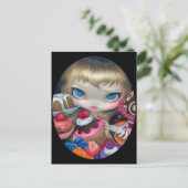 briefkaart "Tea Party Trees" (Staand voorkant)