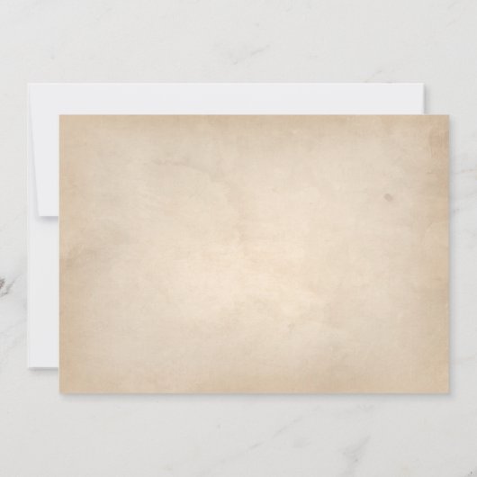 Briefkaart Tea Party Verjaardagsuitnodiging (Achterkant)