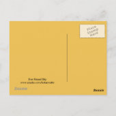 briefkaart tegen zonnekusten (Achterkant)