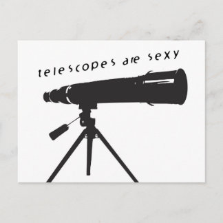 Briefkaart telescopen