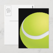 Briefkaart Tennis Ball (Voorkant / Achterkant)