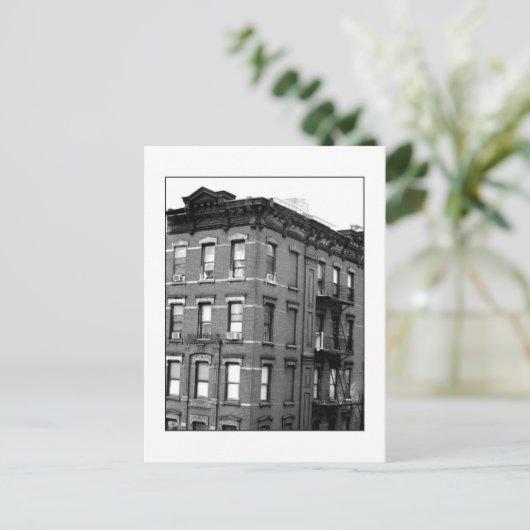 briefkaart 'Tenth Avenue Tenement' (Staand voorkant)