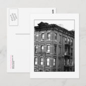 briefkaart 'Tenth Avenue Tenement' (Voorkant / Achterkant)