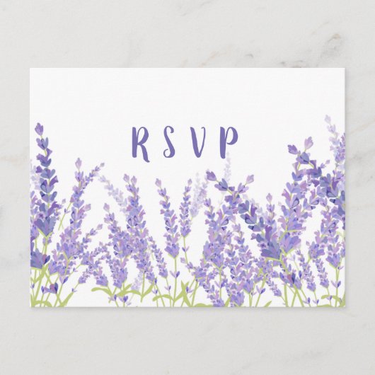 briefkaart ter gelegenheid van lavenderverjaardag (Voorkant)