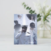Briefkaart ter herdenking van de marine (Staand voorkant)