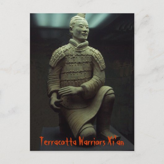 BRIEFKAART - Terracotta Warrior Xián China (Voorkant)