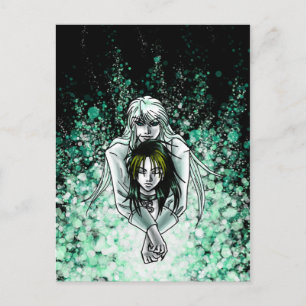 Briefkaart Tetsu en Tadashi