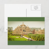Briefkaart The Akshardham - Delhi , India (Voorkant / Achterkant)
